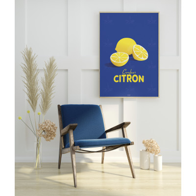 Affiche DOZ - Couleur Citron