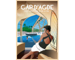 Poster DOZ Cap d'Agde - Relaxation