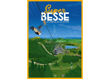 Poster DOZ Super-besse, Zipline