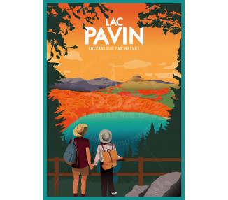 Poster DOZ Lake Pavin