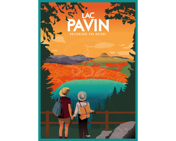 Affiche DOZ le Lac Pavin
