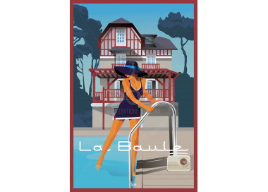 Affiche DOZ La Baule Les pins