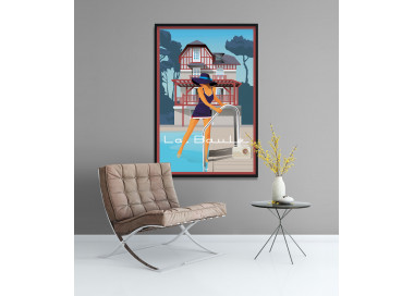 Poster DOZ La Baule Les pins