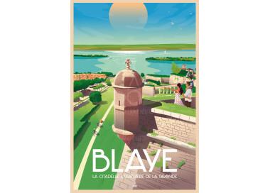 Affiche DOZ Blaye - Estuaire de la Gironde