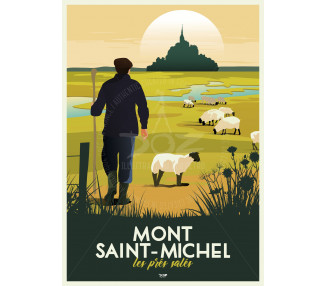 Poster DOZ Le Mont Saint-Michel - Les Prés Salés