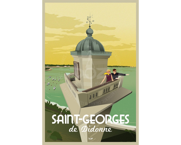Poster DOZ Saint Georges De Didonne - The lighthouse