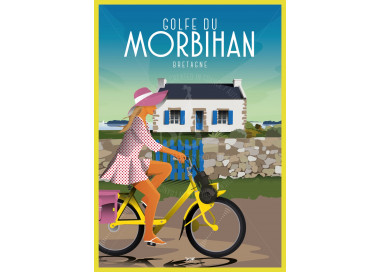 Affiche DOZ Le Golfe du Morbihan Solex