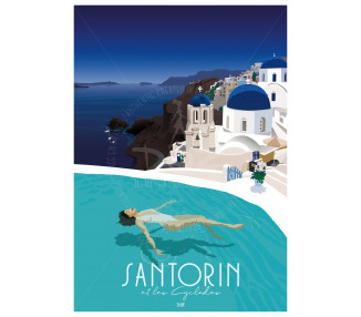 Poster DOZ Santorini - Oia...