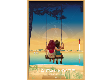 Affiche DOZ La Palmyre Bonne Anse Balançoire
