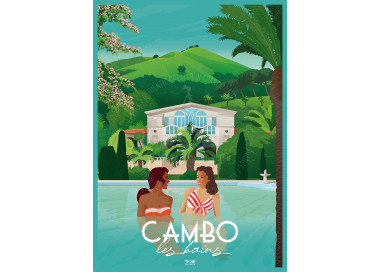Affiche DOZ Cambo les Bains Thermes