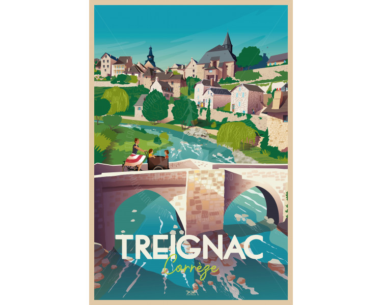 Poster DOZ Treignac - Corrèze