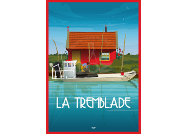 Affiche DOZ La Tremblade N°3 Ostréiculteur