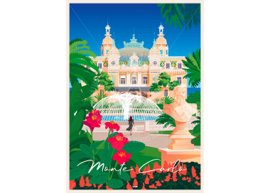 Affiche DOZ Monte-Carlo, Monaco
