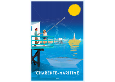 Poster DOZ la Charente-Maritime - Littoral