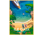Poster DOZ Ile d'Aix Baby beach