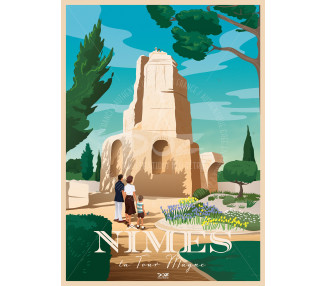 Poster DOZ Nîmes - La Tour Magne