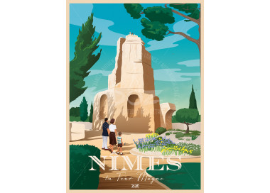Affiche DOZ Nîmes - La Tour Magne