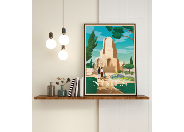 Affiche DOZ Nîmes - La Tour Magne