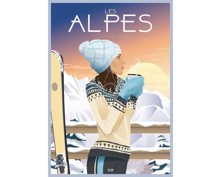 Affiche DOZ Les Alpes - After ski