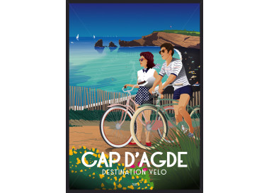 Poster DOZ Cap d'Agde - Bike