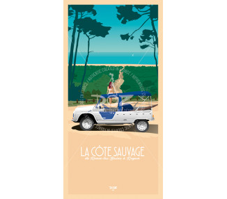 Carte Postale La Côte Sauvage - Charente Maritime