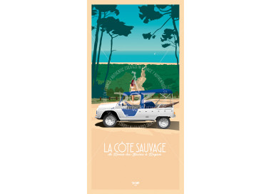 Carte Postale La Côte Sauvage - Charente Maritime