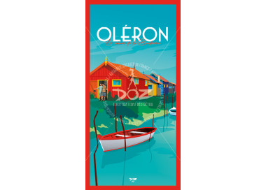 Carte Postale Ile d'Oléron - Les cabanes de la Baudissière