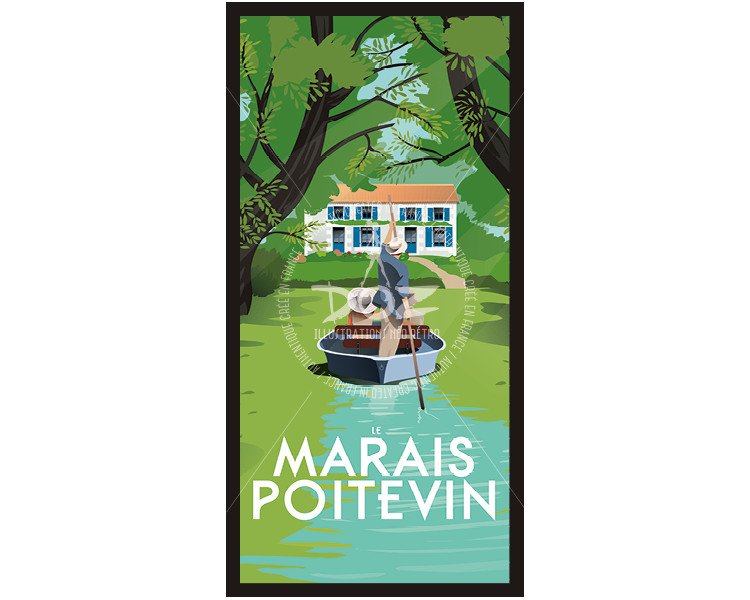 Cartes Postale - Le Marais Poitevin