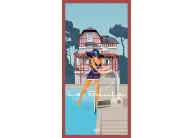 Postcard - La Baule Les Pins