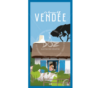 Carte postale La Vendée - Les Bourrines de Vendée