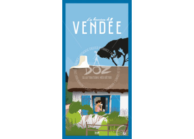 Postcard La Vendée - Les Bourrines de Vendée