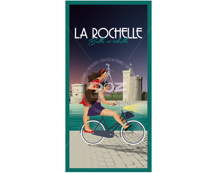 Postcard - La Rochelle Belle et Rebelle