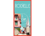 Carte postale - La Rochelle scooter