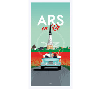 Postcard - Ars en Ré