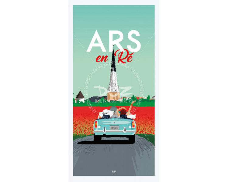 Postcard - Ars en Ré