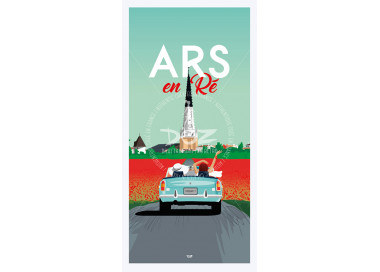 Postcard - Ars en Ré