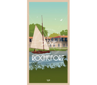 Carte postale - Rochefort - La Corderie Royale