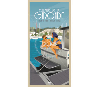 Postcard - Gironde Estuary