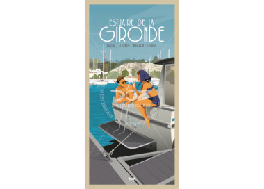 Carte postale - Estuaire de La Gironde
