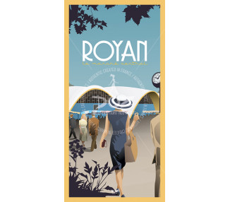 Postcard - Royan Le Marché