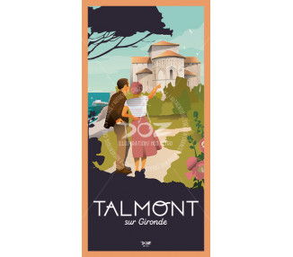 Carte postale - Talmont