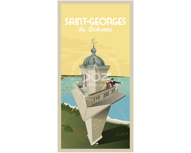 Postcard Saint Georges de Didonne - The lighthouse