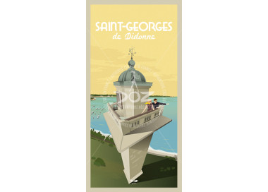 Carte postale Saint Georges de Didonne - Le phare