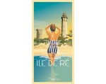 Postcard - Ile de Ré - Whale Lighthouse