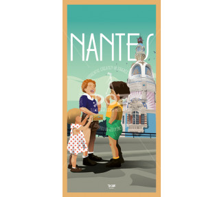 Carte Postale - Nantes - La Tour Lu - enfants et gateaux