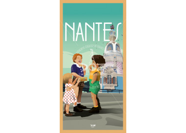 Carte Postale - Nantes - La Tour Lu - enfants et gateaux