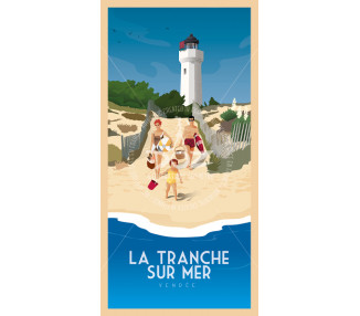 Carte Postale - La Tranche...