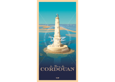Postcard - Cordouan Lighthouse - sandbank