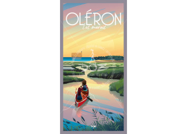 Carte Postale - Ile d'Oléron - les marais