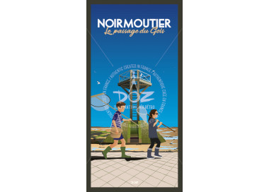 Postcard - Noirmoutier - the passage of Gois